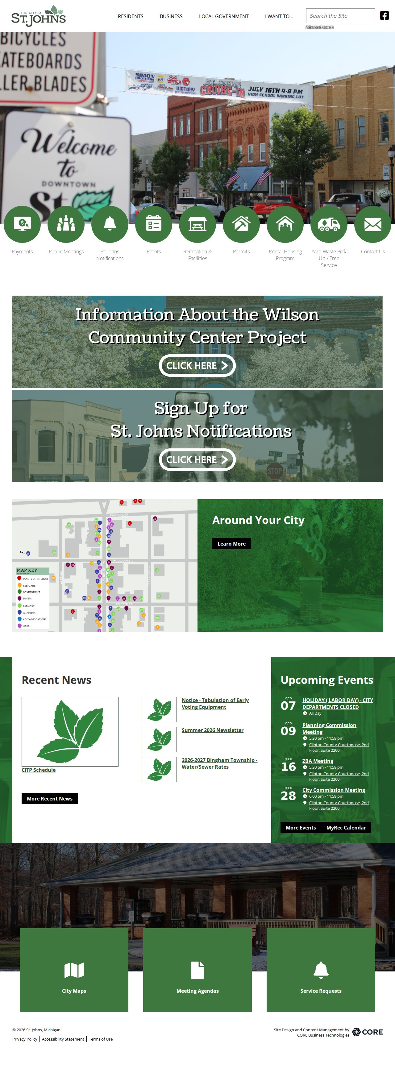 St. Johns court docket city government source